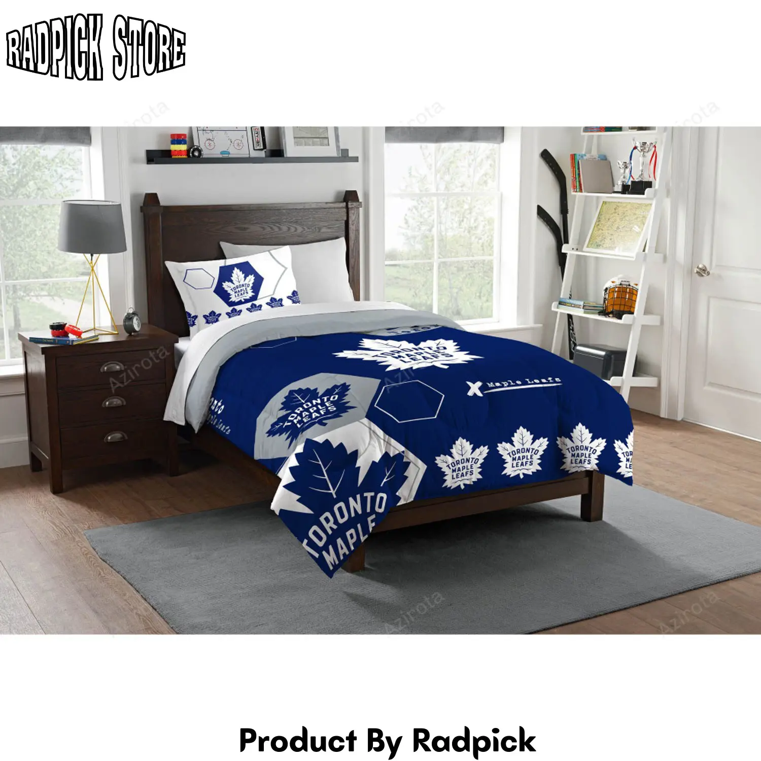 Radpick toronto maple leafs bedding set for fans duvet cover set rp327670